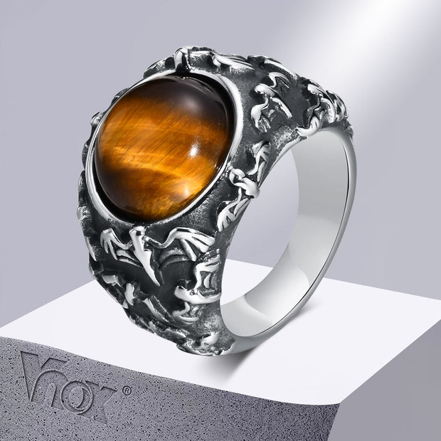 Men's Fashion Titanium Steel Ring