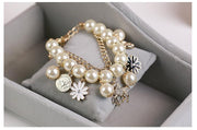 Pearl Flower Bracelet Jewelry