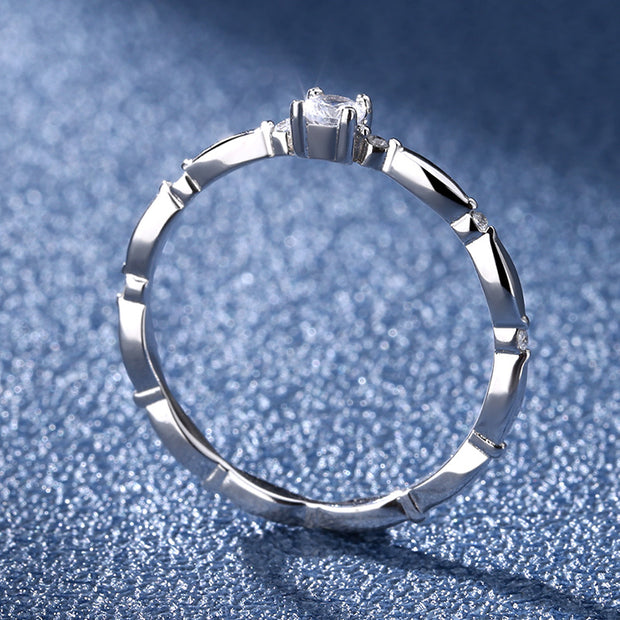 Moissanite Fashion Diamond Wedding Ring