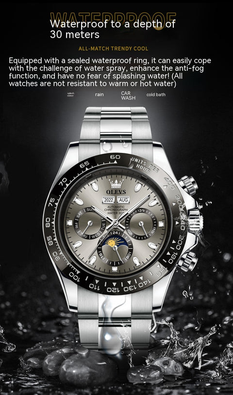 Mechanical Automatic Multifunctional Men's Watch