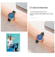 Sapphire Simple And Natural Small Diamond Women's Watch