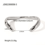 Fashion Stainless Steel Irregular Bracelet Jewelry
