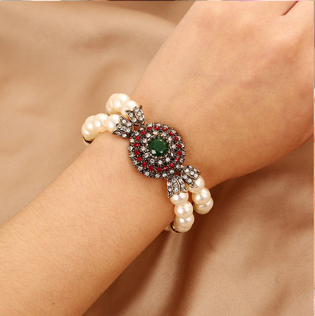 Luxury pearl bracelet