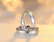 925 Silver Ring Male Index Finger Little