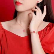 Zodiac Red Rope Bracelet For Women