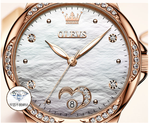 Olevs Brand Watch Luminous Ladies