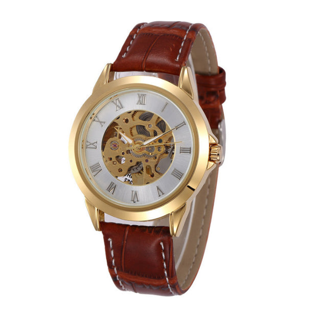 Men's Fashion Hollowed-out Automatic Mechanical Watch
