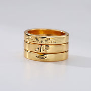 New Niche Design Touching Face Ring
