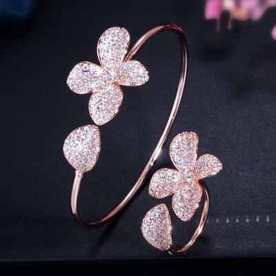 Creative Adjustable Two-piece Bracelet And Ring