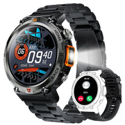 LED Flashlight 145 Screen Bluetooth Smart Watch