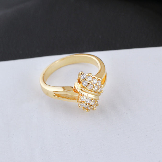 Girls Fashion Korean Fashion Zircon Ring