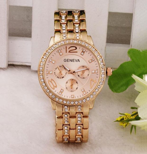 Exquisite Rhinestone Wrist Watch