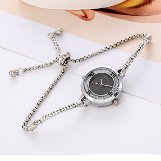 Fashion Diamond Round Women's Quartz Watch